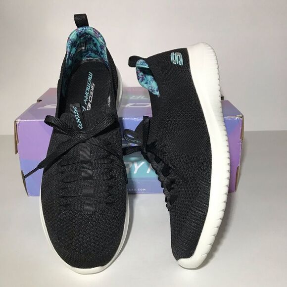 Skechers Ultra Flex Flourishing View Washable Slip Ons Sneaker - Picture 7 of 9